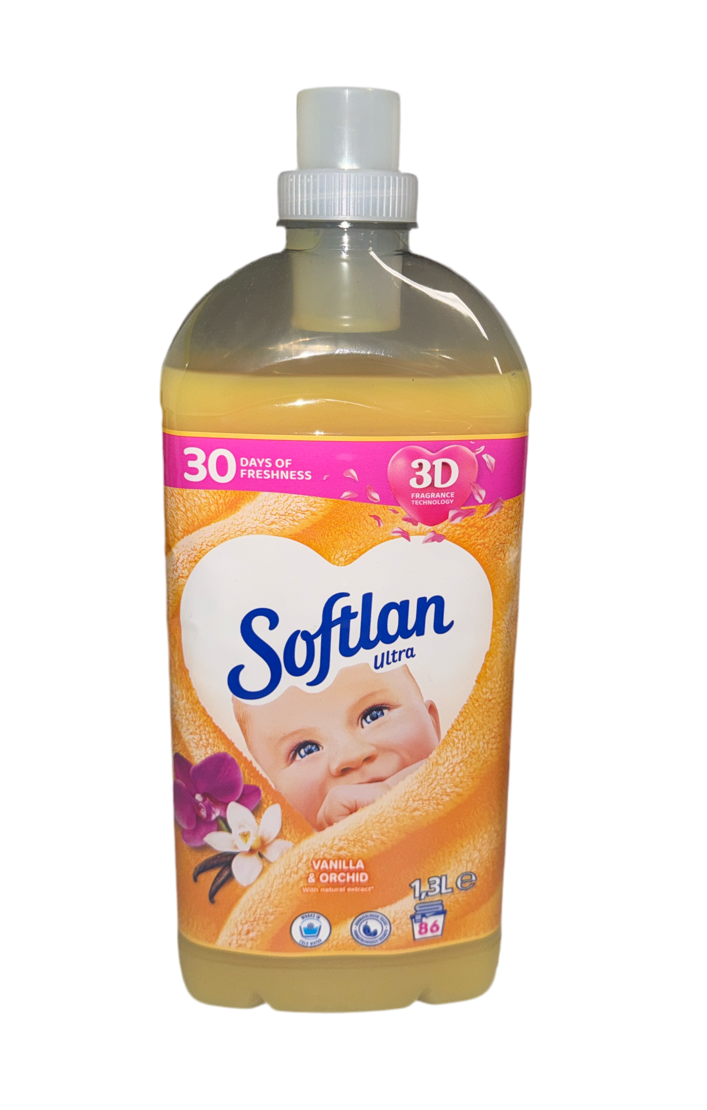 Softlan vanilla och orchid 1.3 L