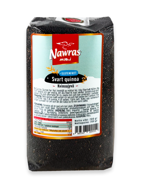 Nawras 700 gr kinoa svart