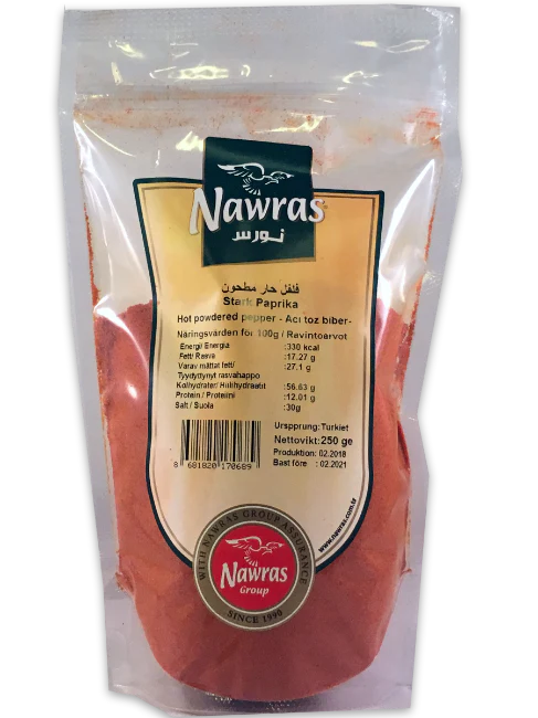 Nawras 250 gr stark paprika