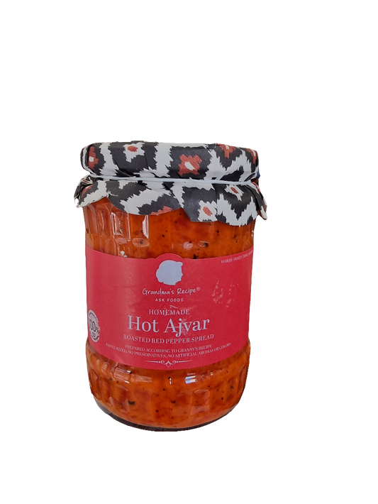 Ask 550 gr hemgjord ajvar stark