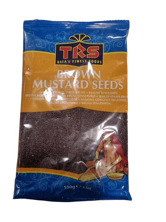 Trs 100gr brown mustard seeds