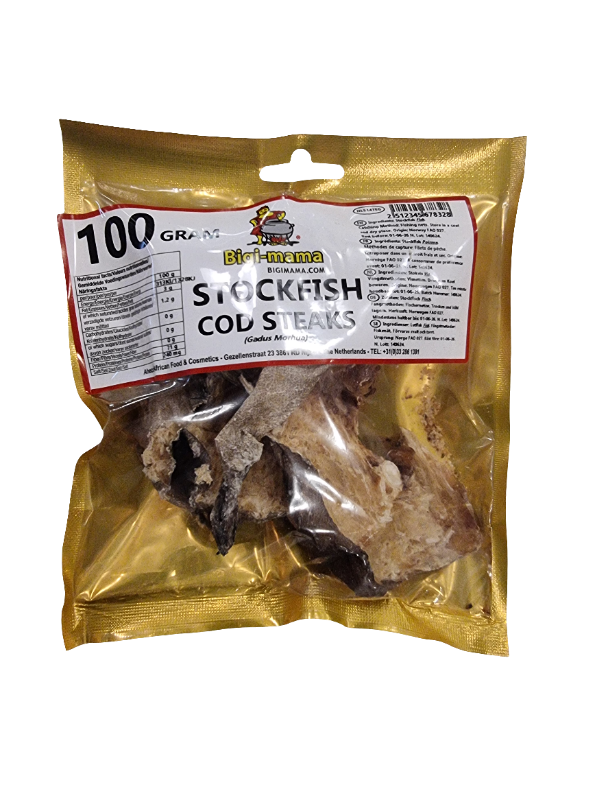 Bigi mamma 100gr stocfish cod steaks