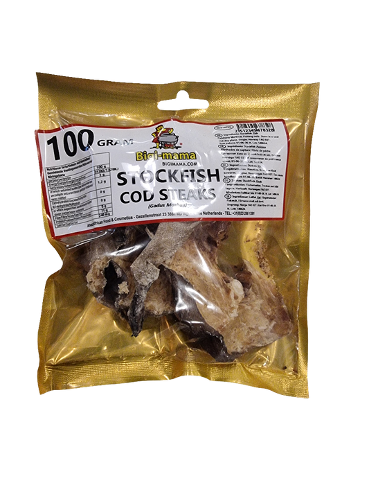 Bigi mamma 100gr stocfish cod steaks