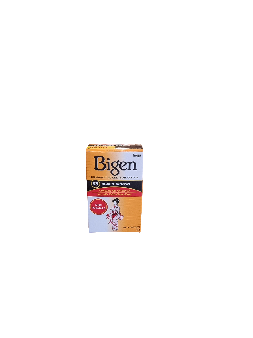 Bigen 6gr black bron