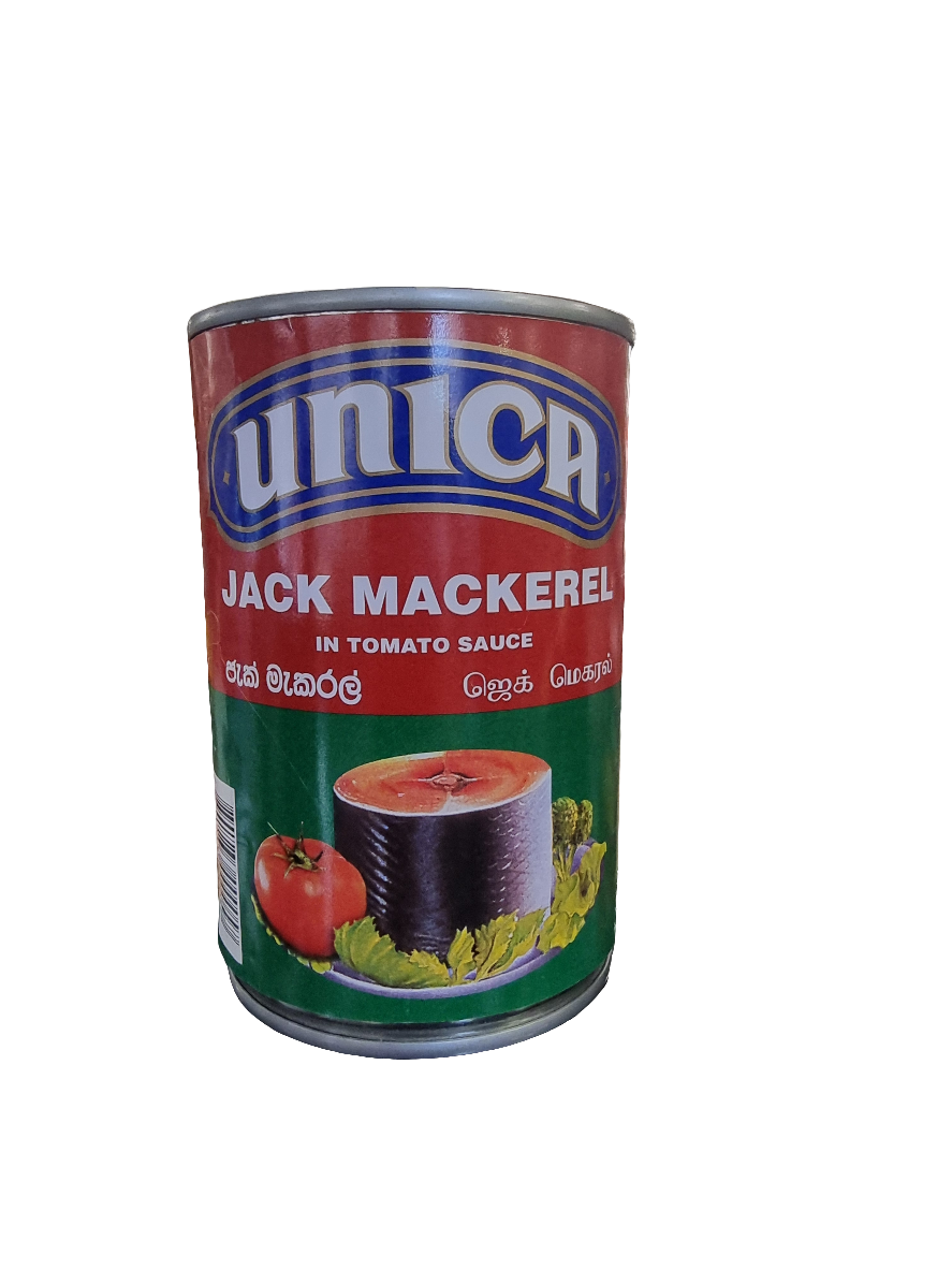 Unica 425gr jack mackerel in tomatobsauce