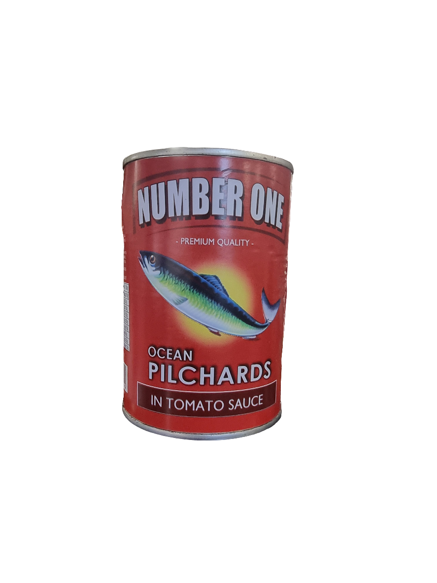 Number one 425gr ocean pilchards in tomato sauce