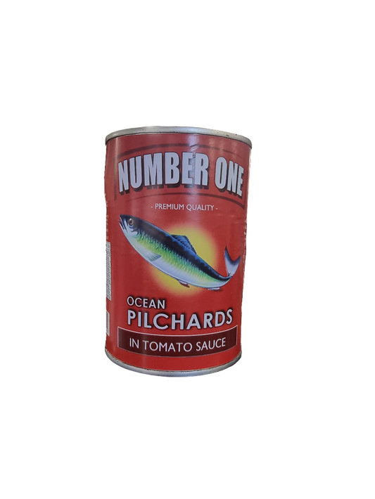 Number one 425gr ocean pilchards in tomato sauce