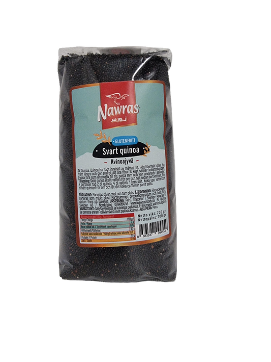 Nawras 700gr kinoa svart