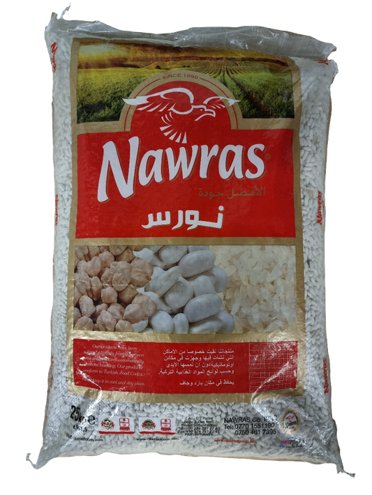 Nawras 25 kg vita bönor Egypt