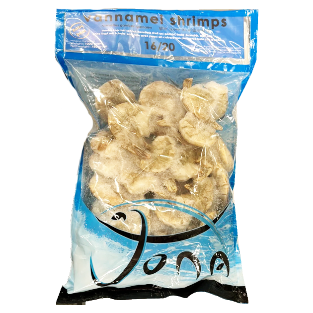 Vannamei shrimps 750 gr